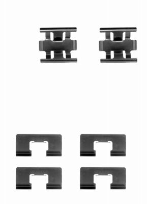 Picture of MINTEX - MBA1091 - Accessory Kit, disc brake pads (Brake System)