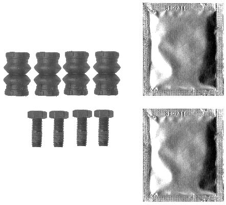 Picture of Brake Kit, disc brake - MINTEX - MVK0037