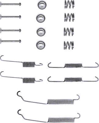Picture of MINTEX - MBA701 - Accessory Kit, brake shoes (Brake System)