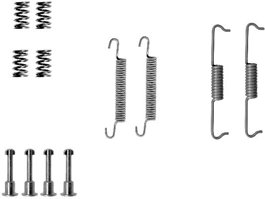 Picture of MINTEX - MBA841 - Accessory Kit, parking brake shoes (Brake System)