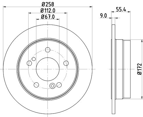 Picture of MINTEX - MDC769 - Brake Disc (Brake System)