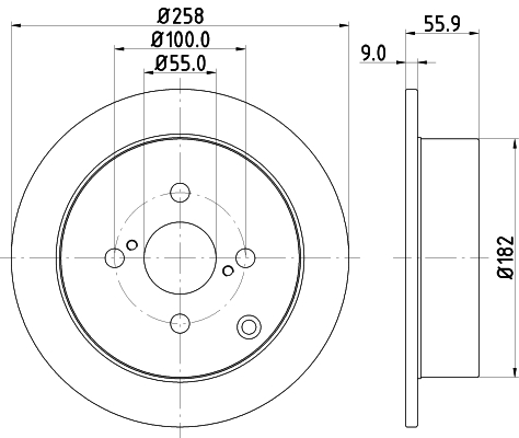 Picture of MINTEX - MDC1678C - Brake Disc (Brake System)