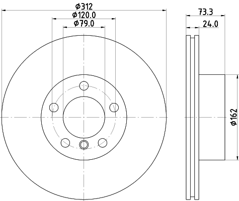 Picture of MINTEX - MDC2567 - Brake Disc (Brake System)