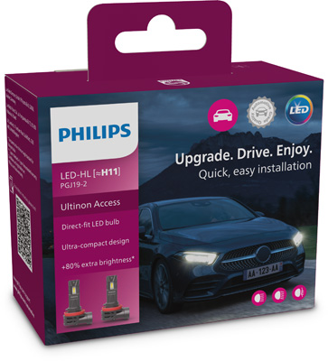 Picture of Philips H11 LED Bulb Kit Ultinon Access