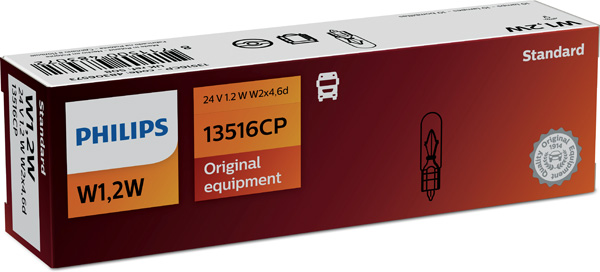 Picture of PHILIPS - 13516CP - Bulb, instrument lighting (Lights)