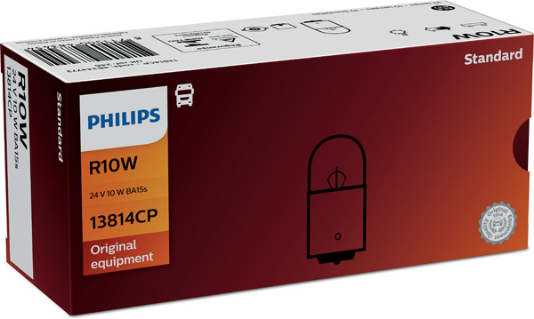 Picture of PHILIPS - 13814CP - Bulb, licence plate light (Lighting System, universal)