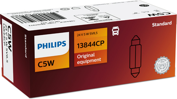 Picture of PHILIPS - 13844CP - Bulb, tail light (Lights)