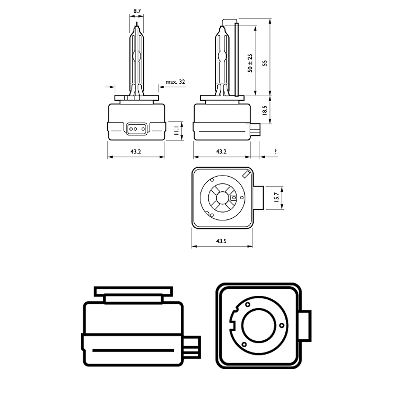 Picture of PHILIPS - 85415VIC1 - Bulb, spotlight (Lights)