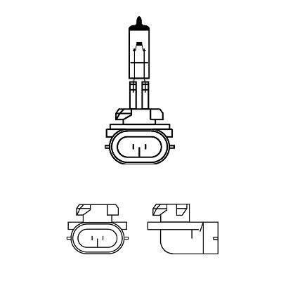 Picture of PHILIPS - 12060C1 - Bulb, fog light (Lights)