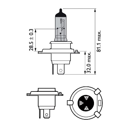 Picture of PHILIPS - 12342CVUBW - Bulb, spotlight (Lights)