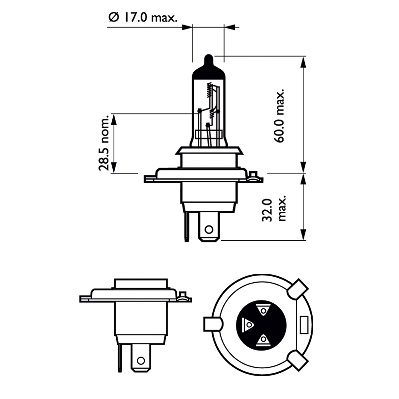 Picture of PHILIPS - 12342XVPB1 - Bulb, spotlight (Lights)