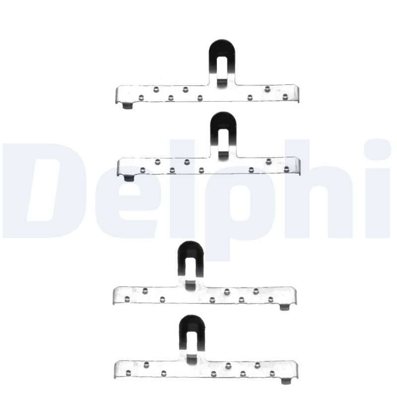 DELPHI - LX0071 - Komplet pribora, pločica disk kočnice (Kočioni uređaj)