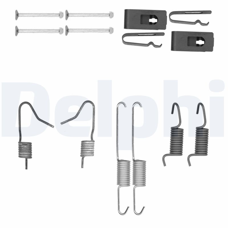 DELPHI - LY1402 - Komplet pribora, kočione papuče ručne kočnice (Kočioni uređaj)