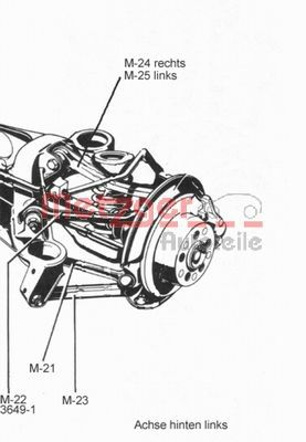 Picture of Rod/Strut, wheel suspension - METZGER AUTOTEILE - 53034119