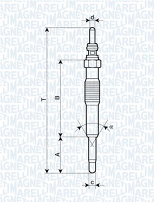 MAGNETI MARELLI - 062900027304 - Grejač za paljenje (Sistem za paljenje sa grejačima)