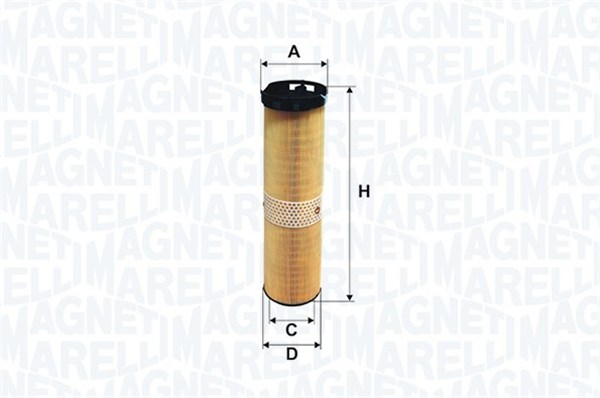 Slika MAGNETI MARELLI - 153071762440 - Filter za ulje (Podmazivanje)