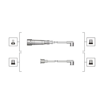 MAGNETI MARELLI - 941319170004 - Komplet kablova za paljenje (Uređaj za paljenje)