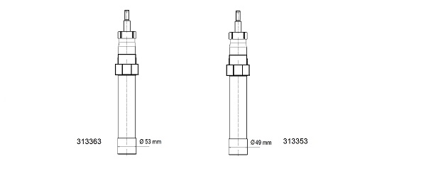 Picture of AL-KO - 313353 - Shock Absorber (Suspension/Damping)