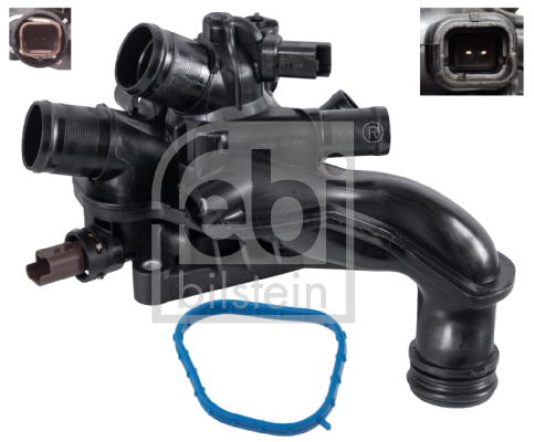 Picture of FEBI BILSTEIN - 107987 - Thermostat, coolant (Cooling System)