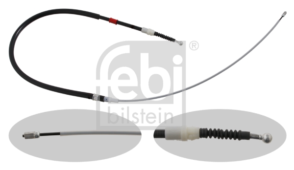 Picture of FEBI BILSTEIN - 30727 - Cable, parking brake (Brake System)