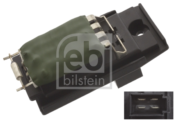 FEBI BILSTEIN - 45415 - Otpornik, ventilator kabine/unutrašnjeg prostora (Grejanje/ventilacija)