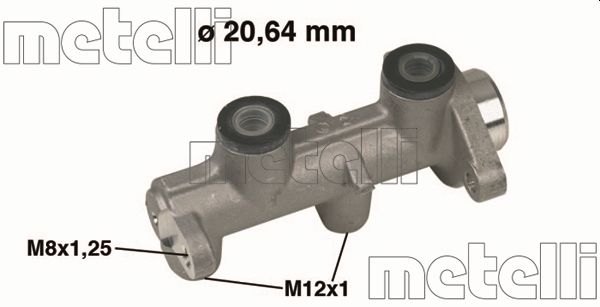 METELLI - 05-0307 - Glavni kočioni cilindar (Kočioni uređaj)