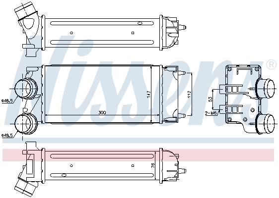 Picture of NISSENS - 96514 - Intercooler, charger (Air Supply)