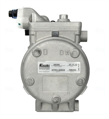 Picture of NISSENS - 89265 - Compressor, air conditioning (Air Conditioning)