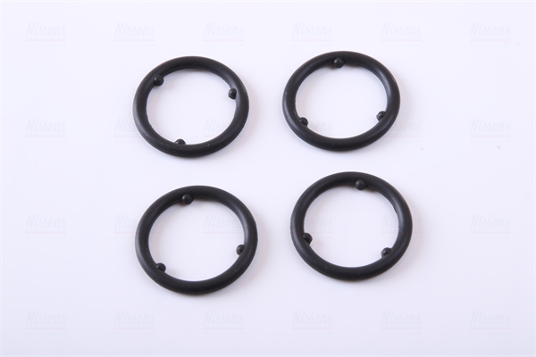 Picture of Oil Cooler -  engine oil - NISSENS - 90810