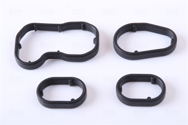 Picture of Oil Cooler -  engine oil - NISSENS - 91125