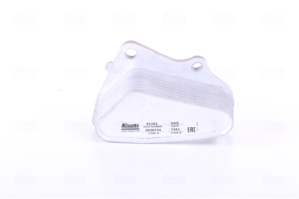 Picture of NISSENS - 91202 - Oil Cooler, engine oil (Lubrication)