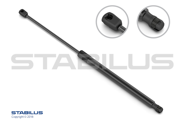 STABILUS - 016767 - Gasni amortizer, prtljažnik/utovarni prostor (Karoserija)