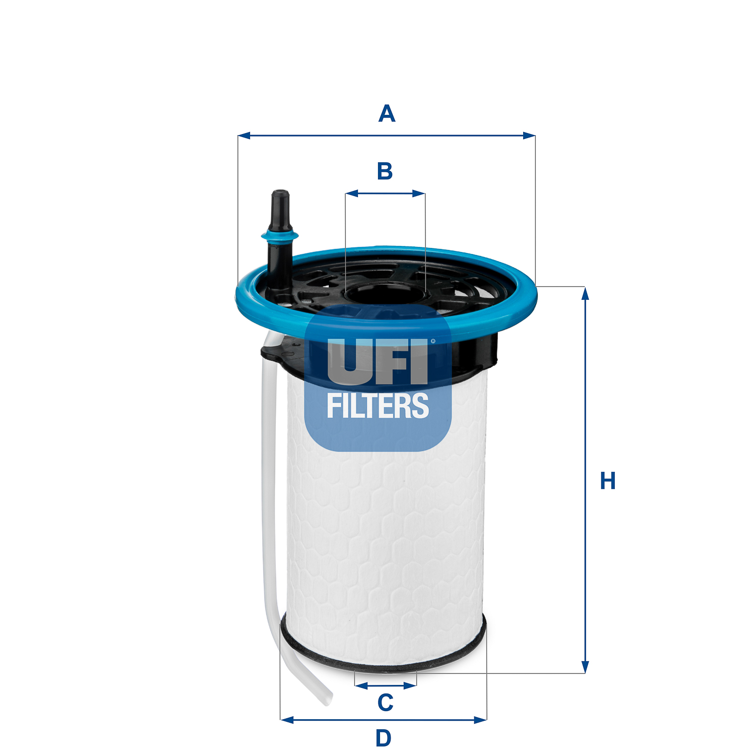 Picture of UFI - 26.052.00 - Fuel filter (Fuel Supply System)