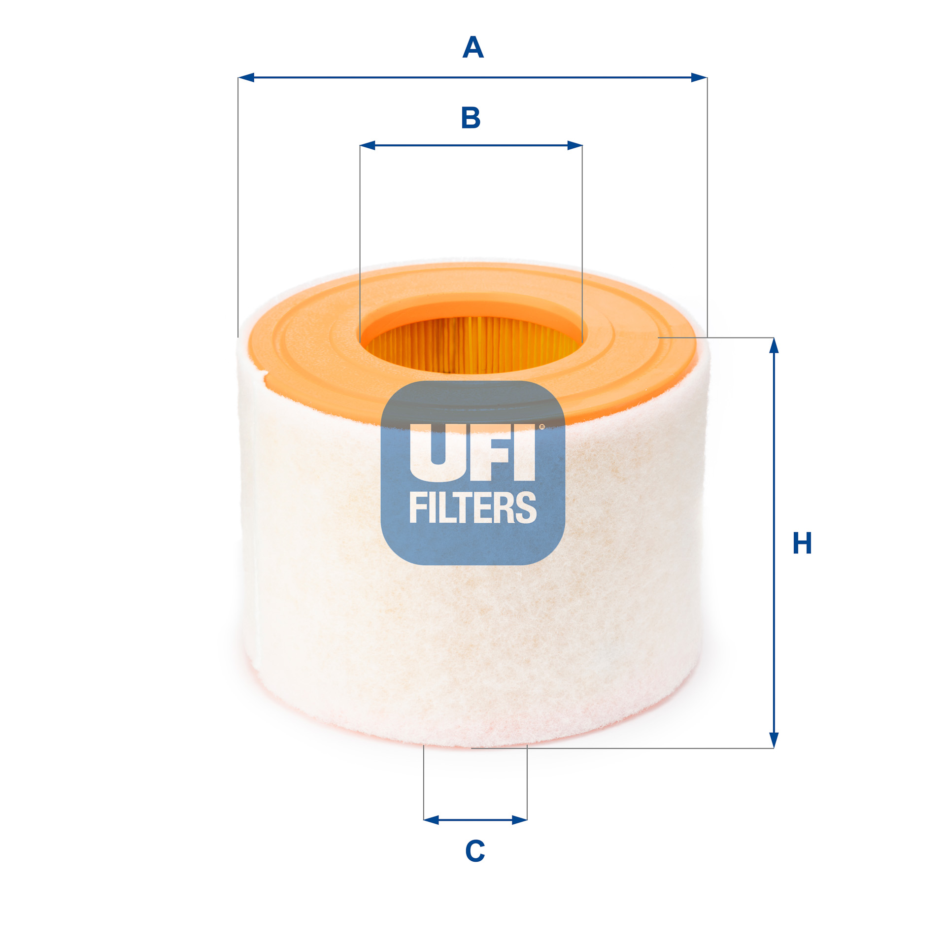 Picture of UFI - 27.A54.00 - Air Filter (Air Supply)