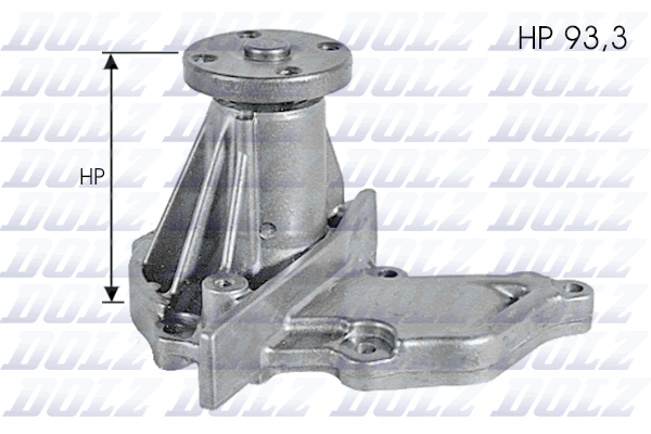 Picture of DOLZ - F133 - Water Pump (Cooling System)