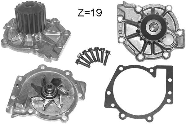 Picture of DOLZ - V211 - Water Pump (Cooling System)