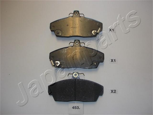 Image de Kit de plaquettes de frein, frein à disque - JAPANPARTS - PA-453AF