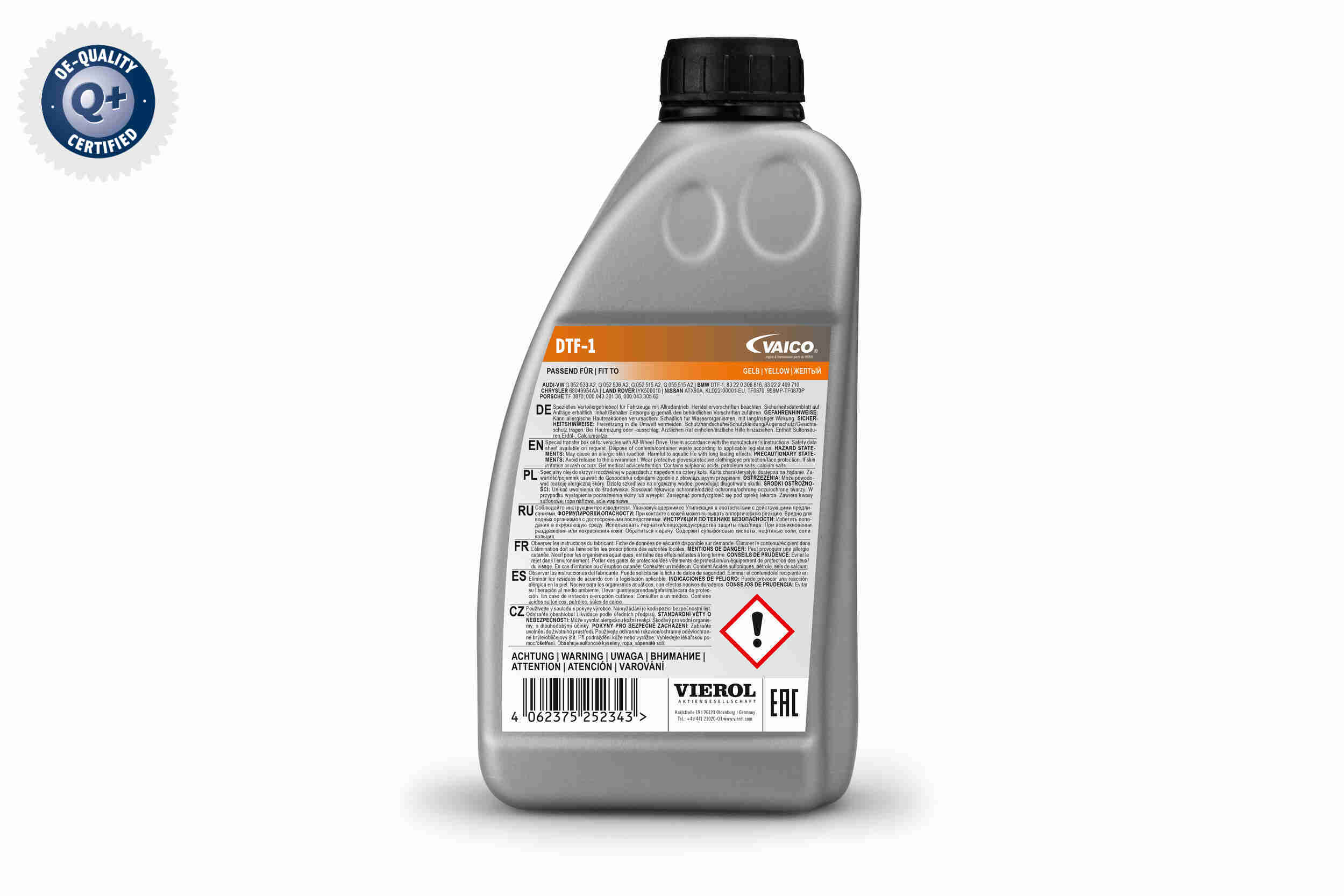 Picture of Transfer Case Oil - VAICO - V60-0430