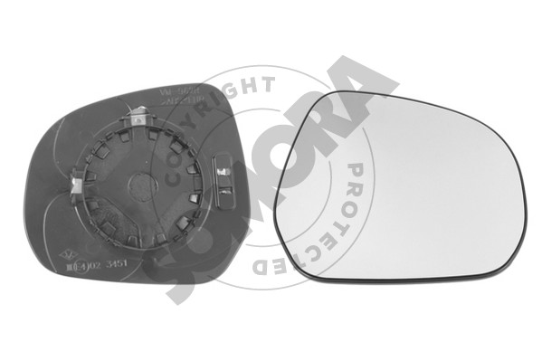 Picture of SOMORA - 210255G - Mirror Glass, outside mirror (Body)