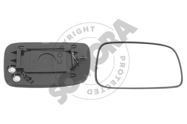 Picture of SOMORA - 311855G - Mirror Glass, outside mirror (Body)
