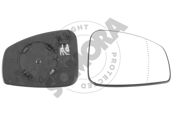 Picture of SOMORA - 243455G - Mirror Glass, outside mirror (Body)