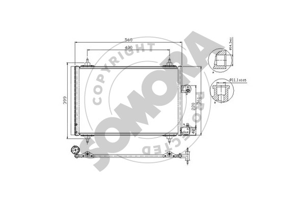 Picture of SOMORA - 052360A - Condenser, air conditioning (Air Conditioning)