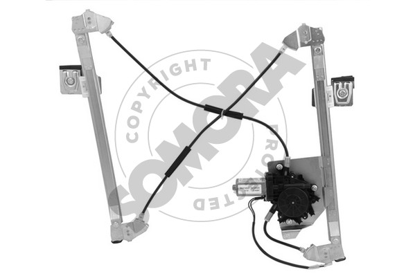 Picture of SOMORA - 093458B - Window Regulator (Interior Equipment)
