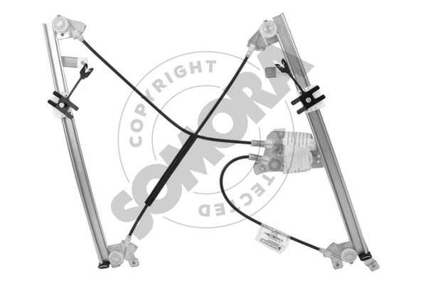Picture of SOMORA - 243257A - Window Regulator (Interior Equipment)