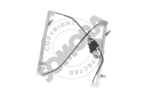 Picture of SOMORA - 244558 - Window Regulator (Interior Equipment)