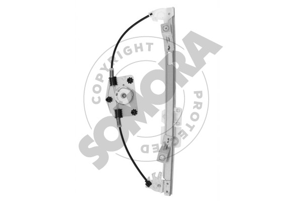 Picture of SOMORA - 291259L - Window Regulator (Interior Equipment)