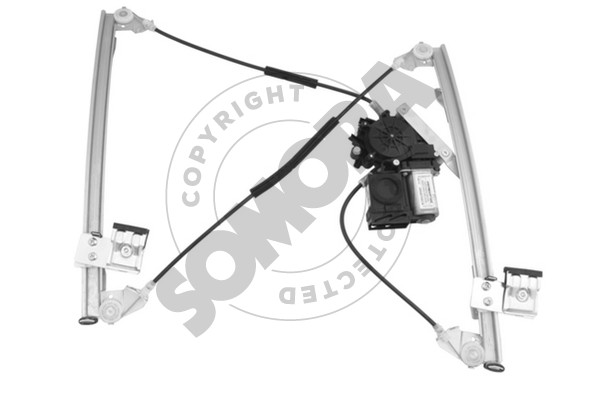 Picture of SOMORA - 350858 - Window Regulator (Interior Equipment)