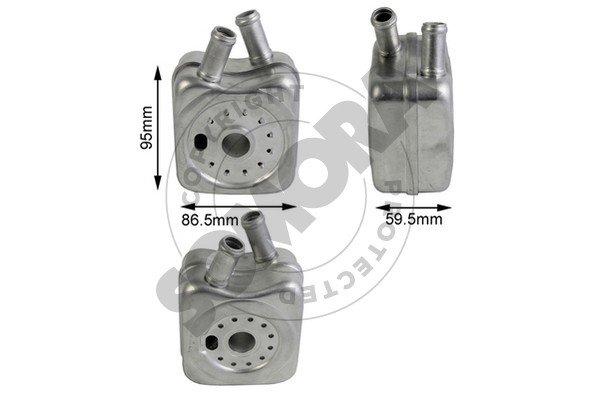 Picture of SOMORA - 350965B - Oil Cooler, engine oil (Lubrication)