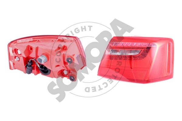 Picture of SOMORA - 020571B - Combination Rearlight (Lights)