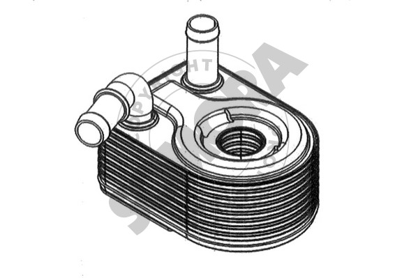 Picture of SOMORA - 093865 - Oil Cooler, engine oil (Lubrication)